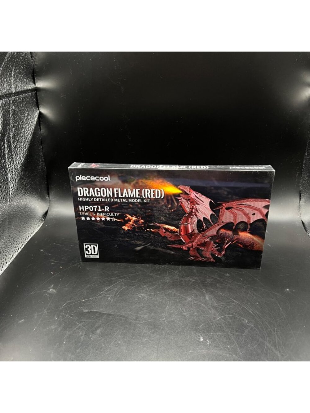 Sealed Piececool 3D Metal Puzzle DragonFlame (Red) Model Kit HP071-R Fantasy  NI